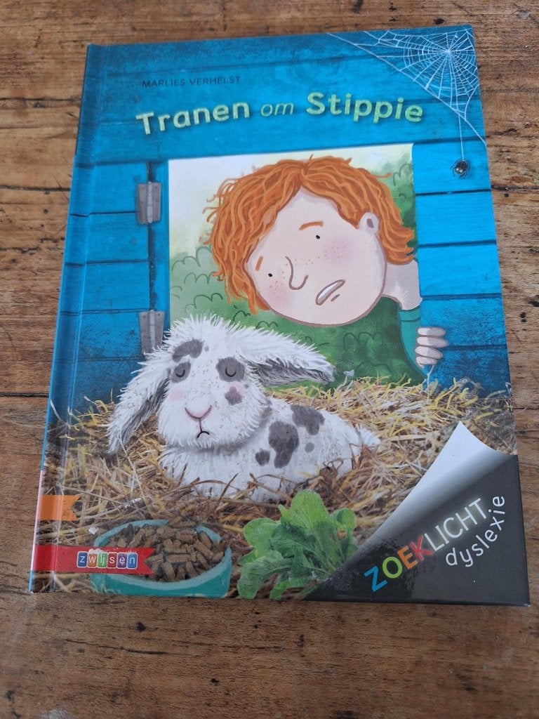Tranen om Stippie (Zoeklicht dyslexie), Gelezen, Fictie algemeen, Marlies Verhelst, Ophalen of Verzenden