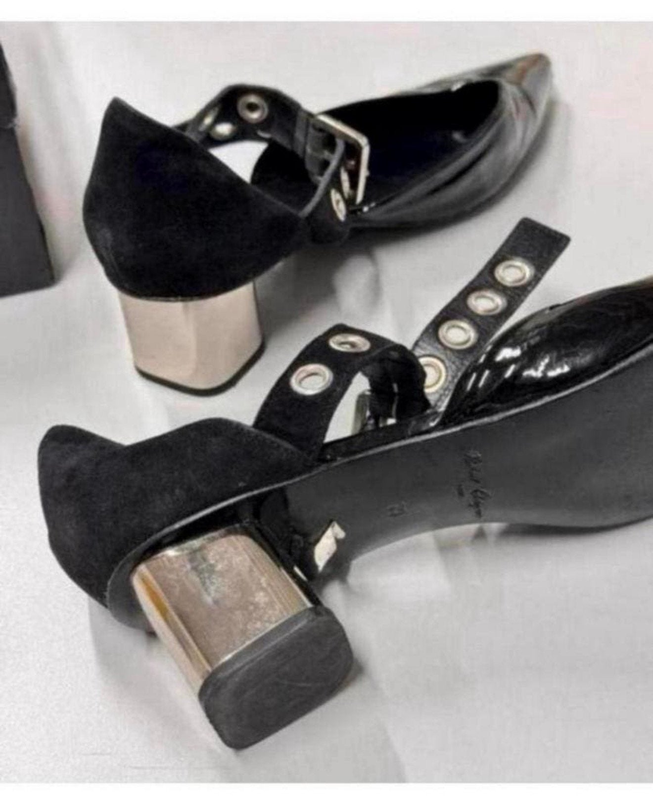 Robert Clergerie Paris Self Portrait Pumps hakken 39 lakleer, Pumps, Zwart, Ophalen of Verzenden, Zo goed als nieuw