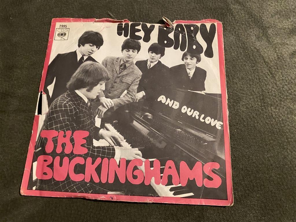 the buckinghams - hey baby singles [970], Verzenden, Zo goed als nieuw, Pop