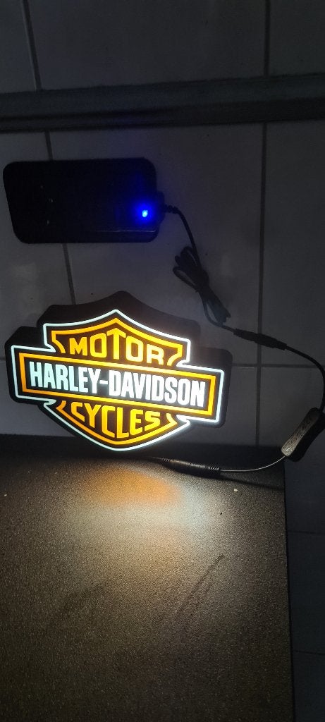 Harley Davidson lamp, Ophalen of Verzenden, Nieuw
