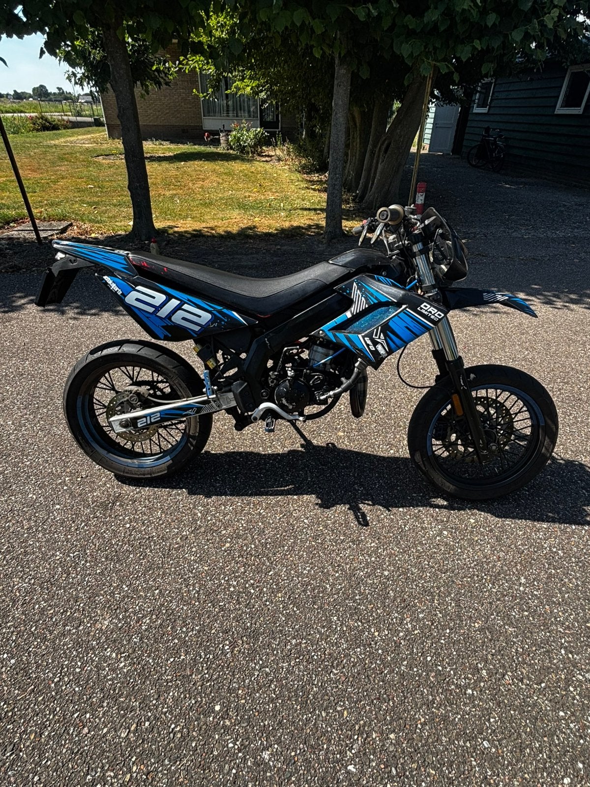 Derbi Senda Xtreme 2014, Ophalen, Zo goed als nieuw