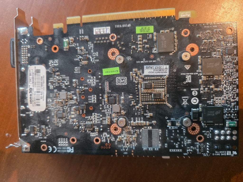 GTX 1060 6GB Inno3d, Computers en Software, PCI-Express 3, Gebruikt, HDMI, Ophalen of Verzenden