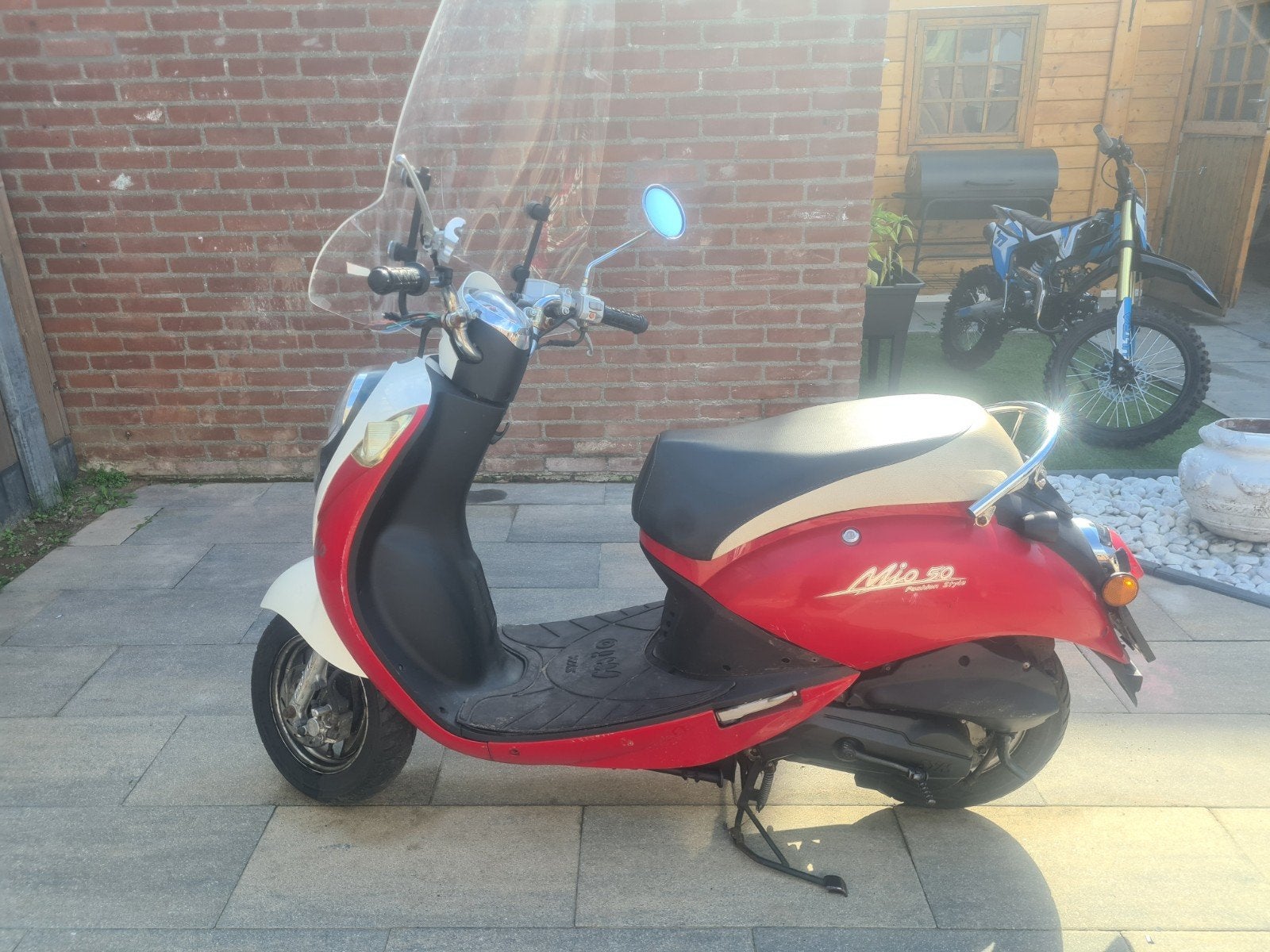 Sym Mio opknapper met blauw kenteken, Gebruikt, SYM, Ophalen of Verzenden, Benzine