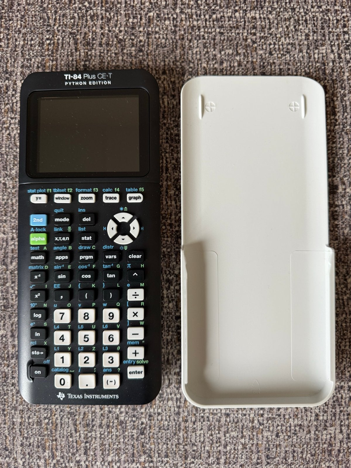 Grafische Texas Instruments TI-84 Plus CE-T Python Edition, Diversen, Rekenmachines, Ophalen of Verzenden, Grafische rekenmachine