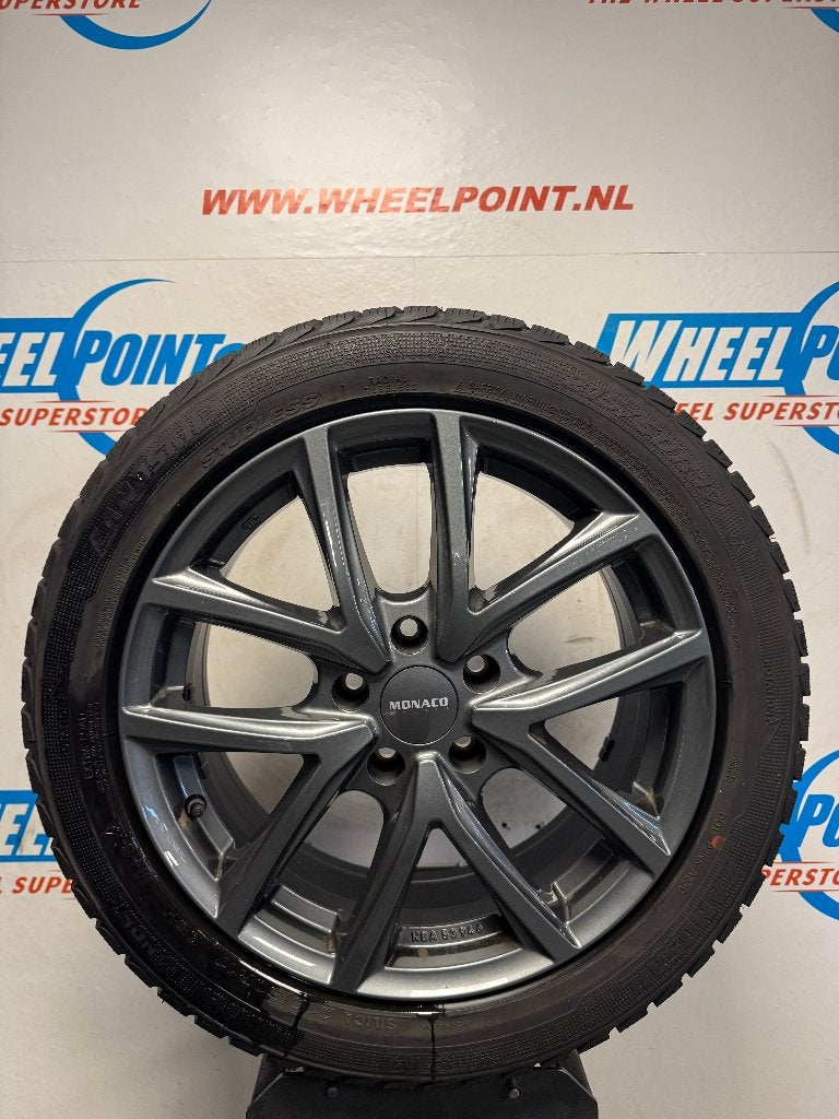 17" Monaco Velgen 5x112 MG4 MG5 EV TPMS Winterbanden, Banden en Velgen, 17 inch, Personenwagen, Gebruikt