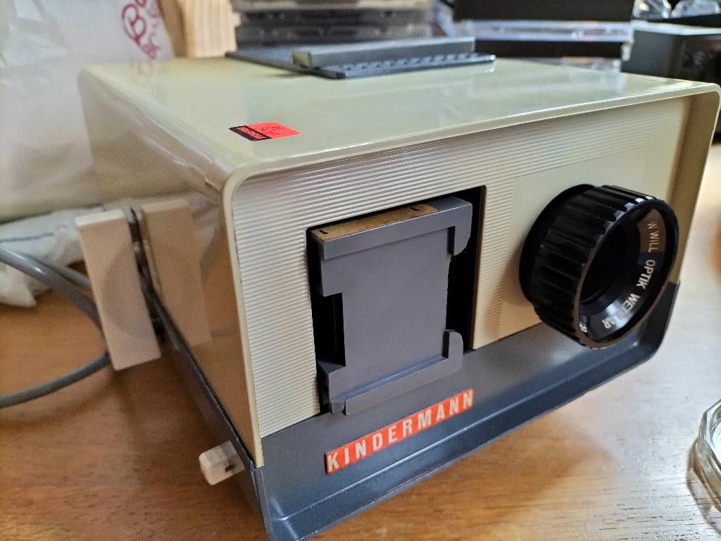 Diaprojector Kindermann Vintage, Ophalen of Verzenden, Gebruikt