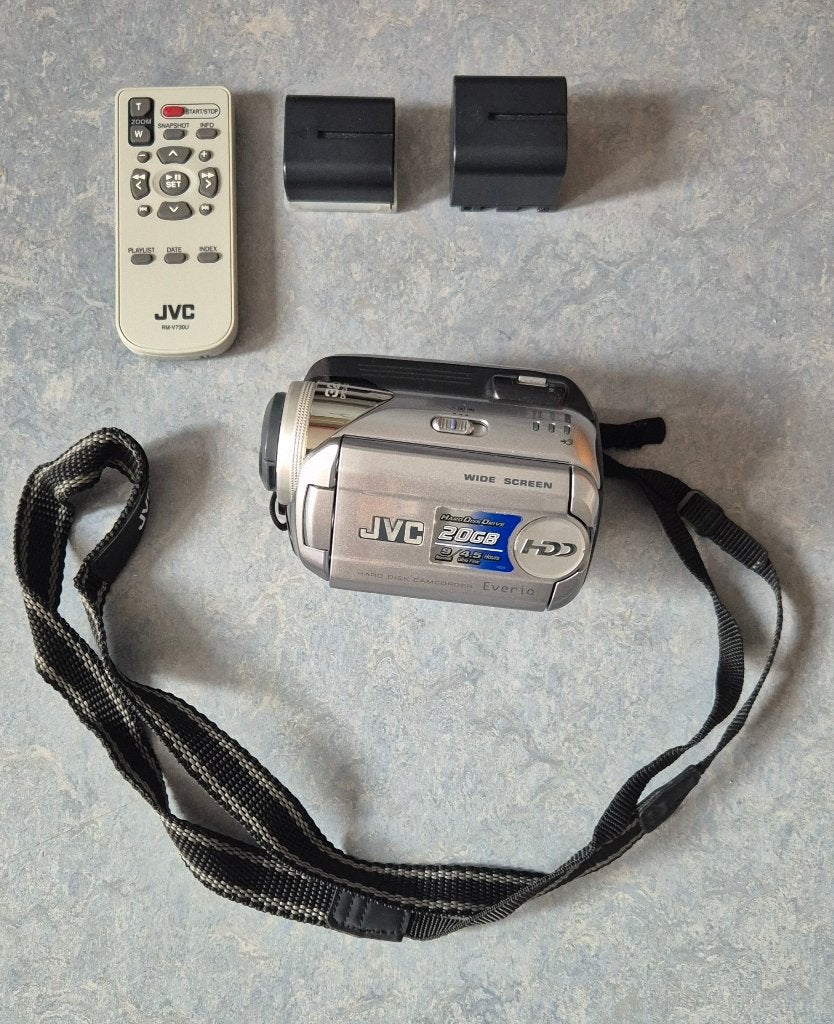 VIDEO CAMERA JVC, Ophalen, JVC, 20x of meer, Ingebouwde lamp
