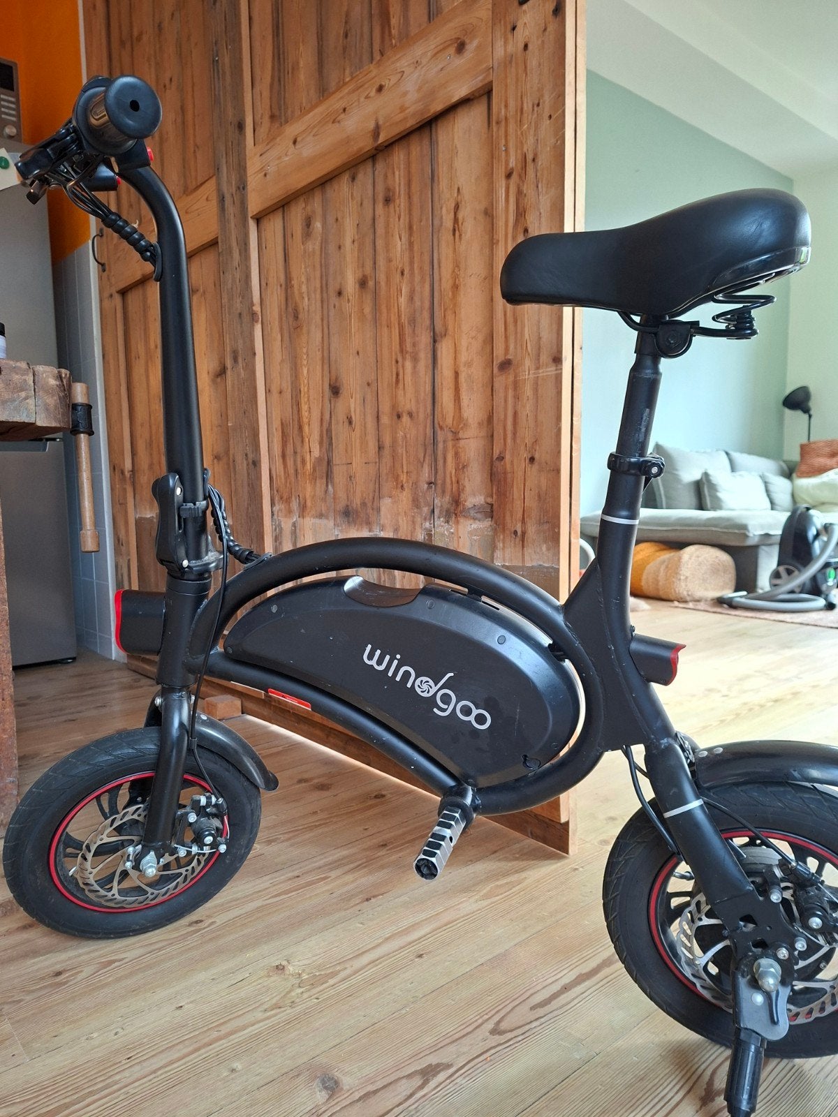 Windgoo b3 elektrische scooter opvouwbaar, Minder dan 30 km per accu, Gebruikt, Minder dan 47 cm, Ophalen