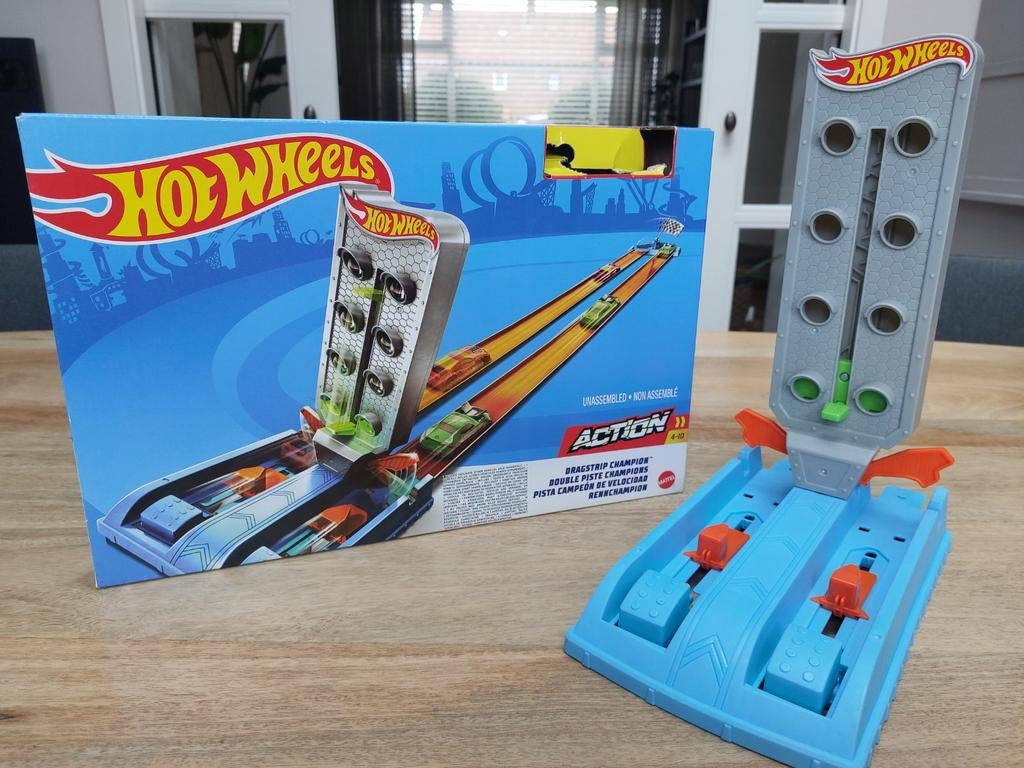 Hot Wheels duo stoplicht, Ophalen of Verzenden, Zo goed als nieuw, Jongen of Meisje