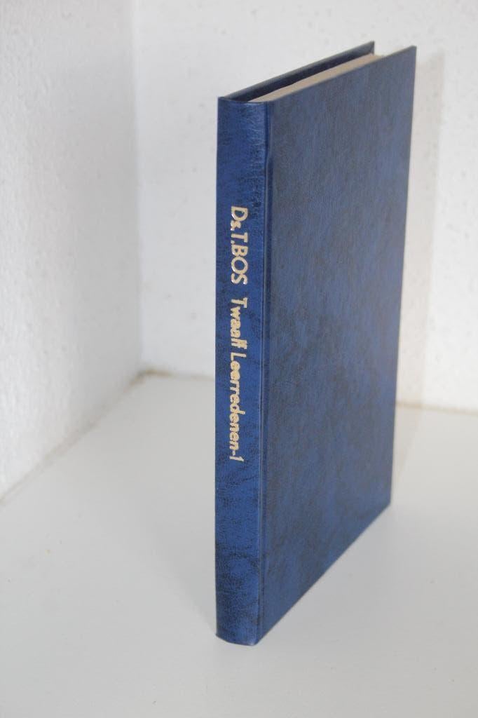 Twaalf leerredenen, door T. Bos, v.d.m. te Dokkum (1905), Ophalen of Verzenden, Gelezen, Christendom | Protestants