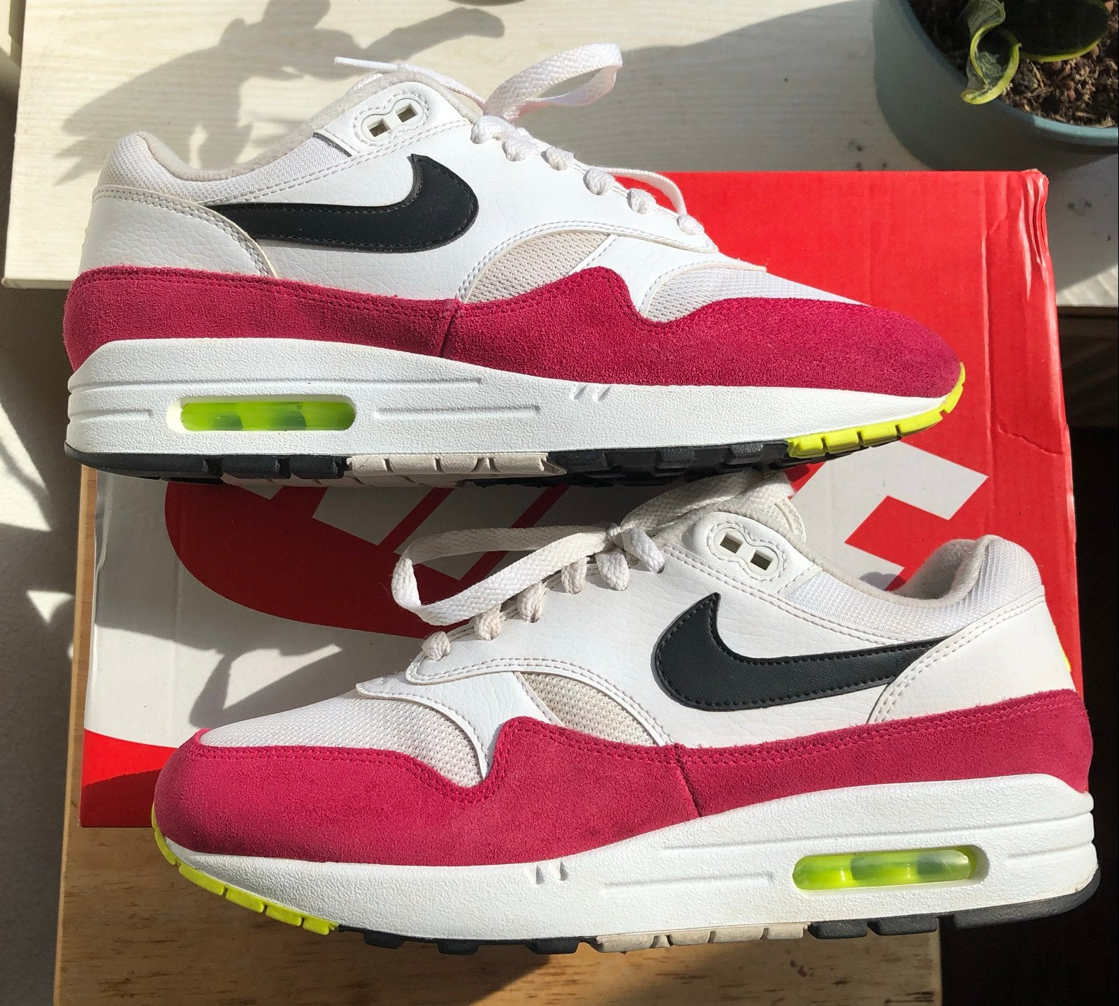 Nike Air Max 1 sneakers - Maat 42 - Nette staat, Kleding | Heren, Overige kleuren, Ophalen of Verzenden, Sneakers of Gympen, Zo goed als nieuw
