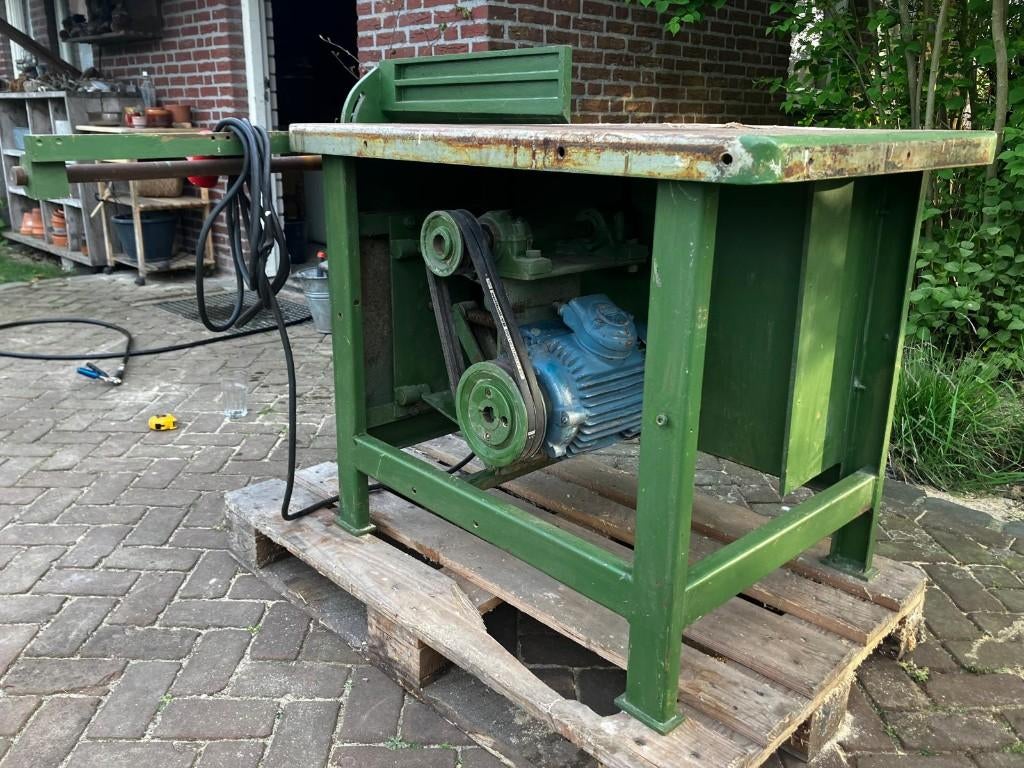 Harwi Tafelzaag, Gebruikt, Cirkelzaag, 70 mm of meer, Ophalen of Verzenden