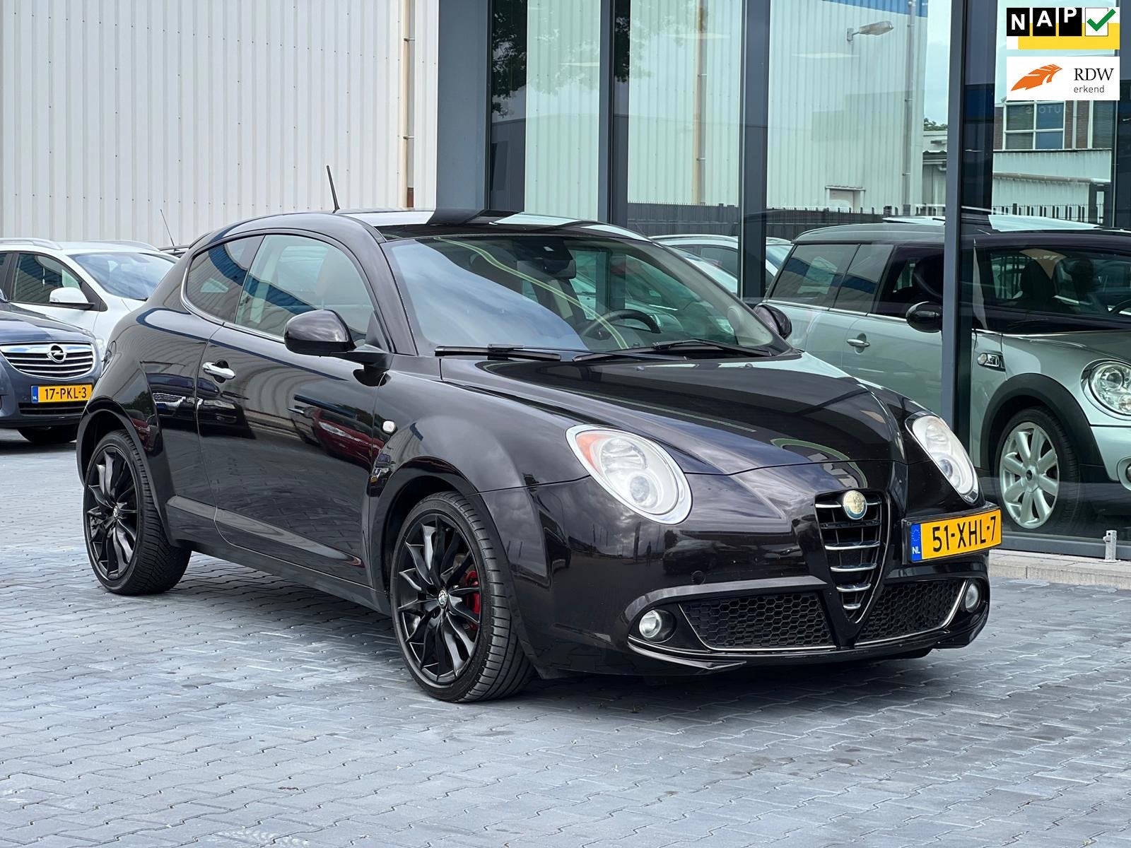 Alfa Romeo MiTo 0.9 TWINAIR DISTINCTIVE NAVI LEDER, Voorwielaandrijving, Euro 5, 86 pk, Gebruikt