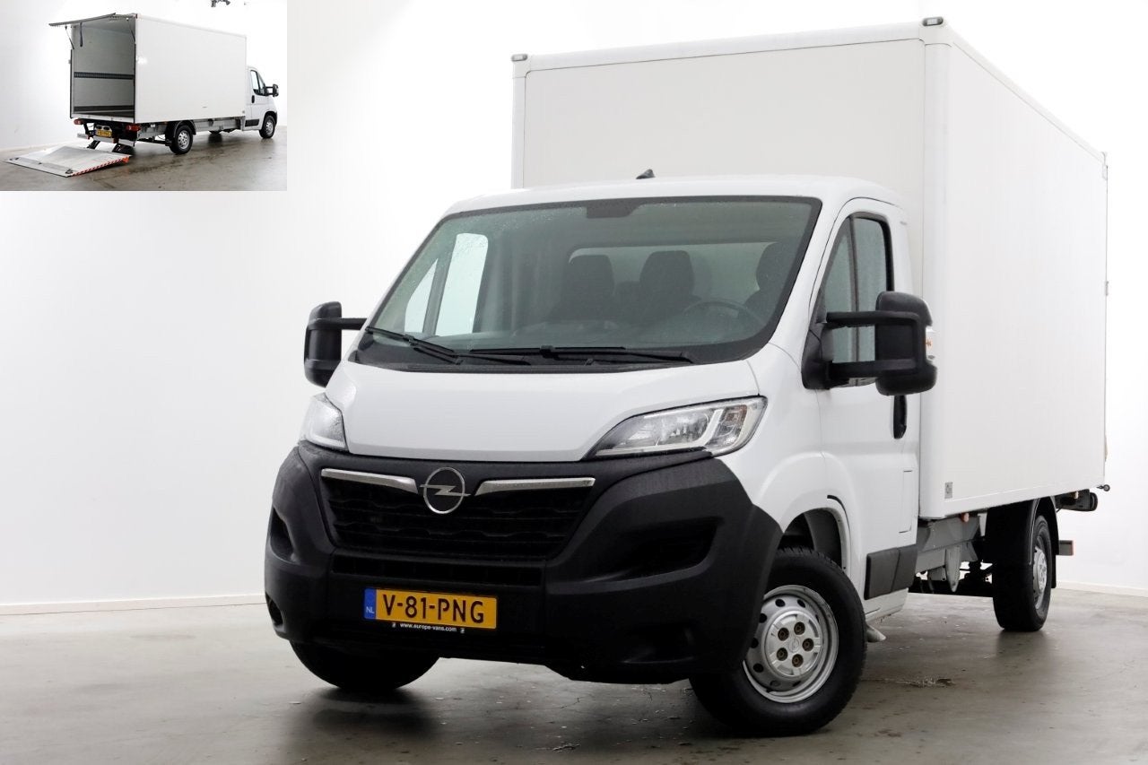 Opel Movano 2.2D 140pk Bakwagen met laadklep 1.060kg laadver, Voorwielaandrijving, Dealer onderhouden, Gebruikt, Euro 6