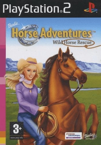 Barbie Horse Adventures: Wild Horse Rescue PS2, Avontuur en Actie, 1 speler, Ophalen of Verzenden, Zo goed als nieuw