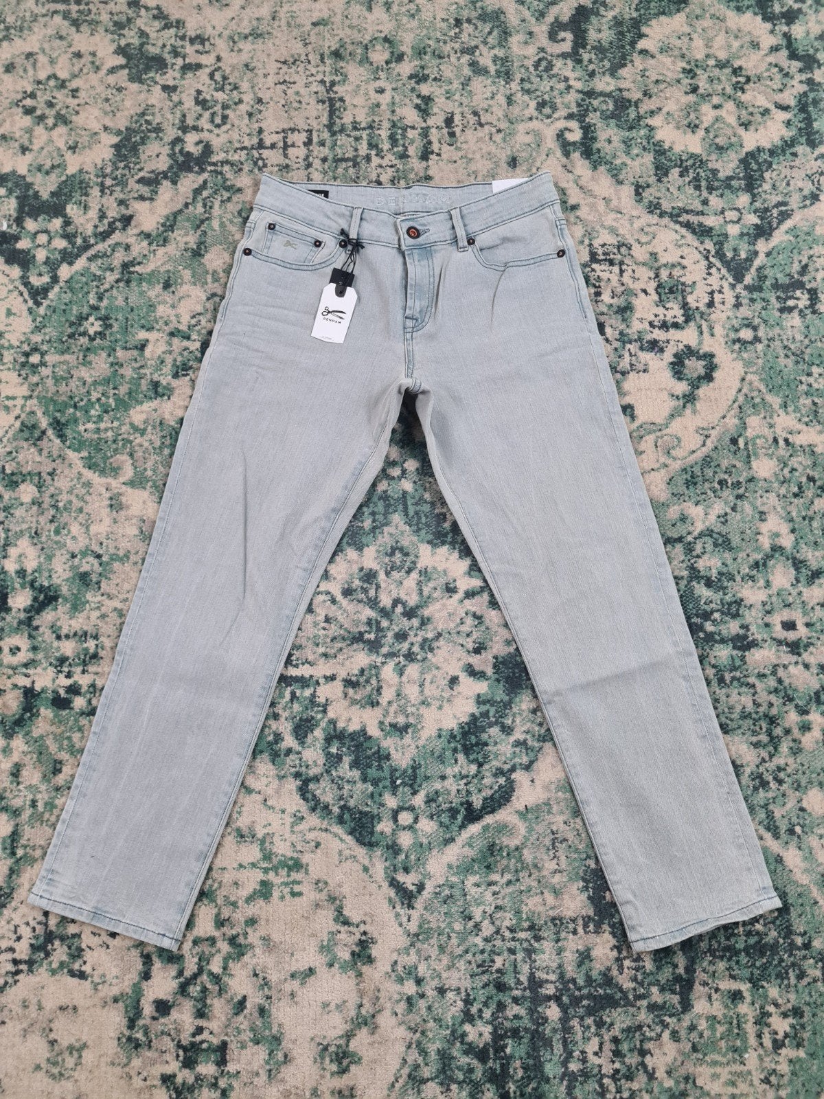 Denham Monroe Classic Tapered Fit W27 L26 Nieuw Tulsi2726, Denham, Blauw, Nieuw, Ophalen of Verzenden