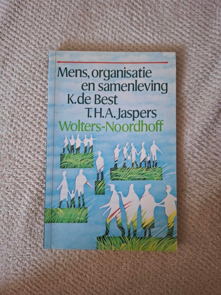 Management boek: Mens, organisatie en samenleving, Boeken, Ophalen of Verzenden, Zo goed als nieuw, Management