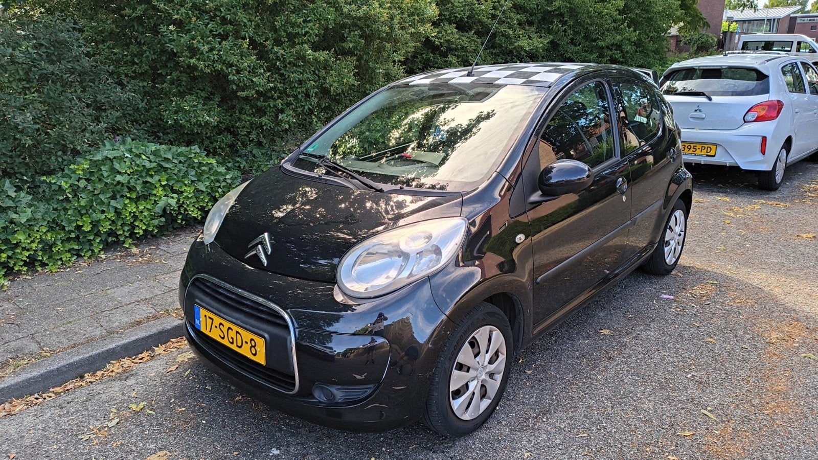 Citroën C1 1.0i 68PK 5D 2011 Zwart, Ophalen, Citroën