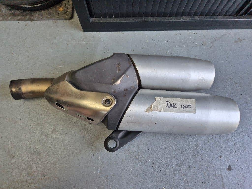 Ducati Monster 1200 uitlaat, Motoren, Ducati, Ophalen of Verzenden, Ducati, Gebruikt