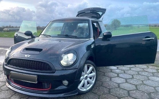 Mini Cooper S 1.6 Limited Edition – Puntgaaf & Uniek, Auto's, Mini, Zwart, Leder en Stof, Zwart, Particulier