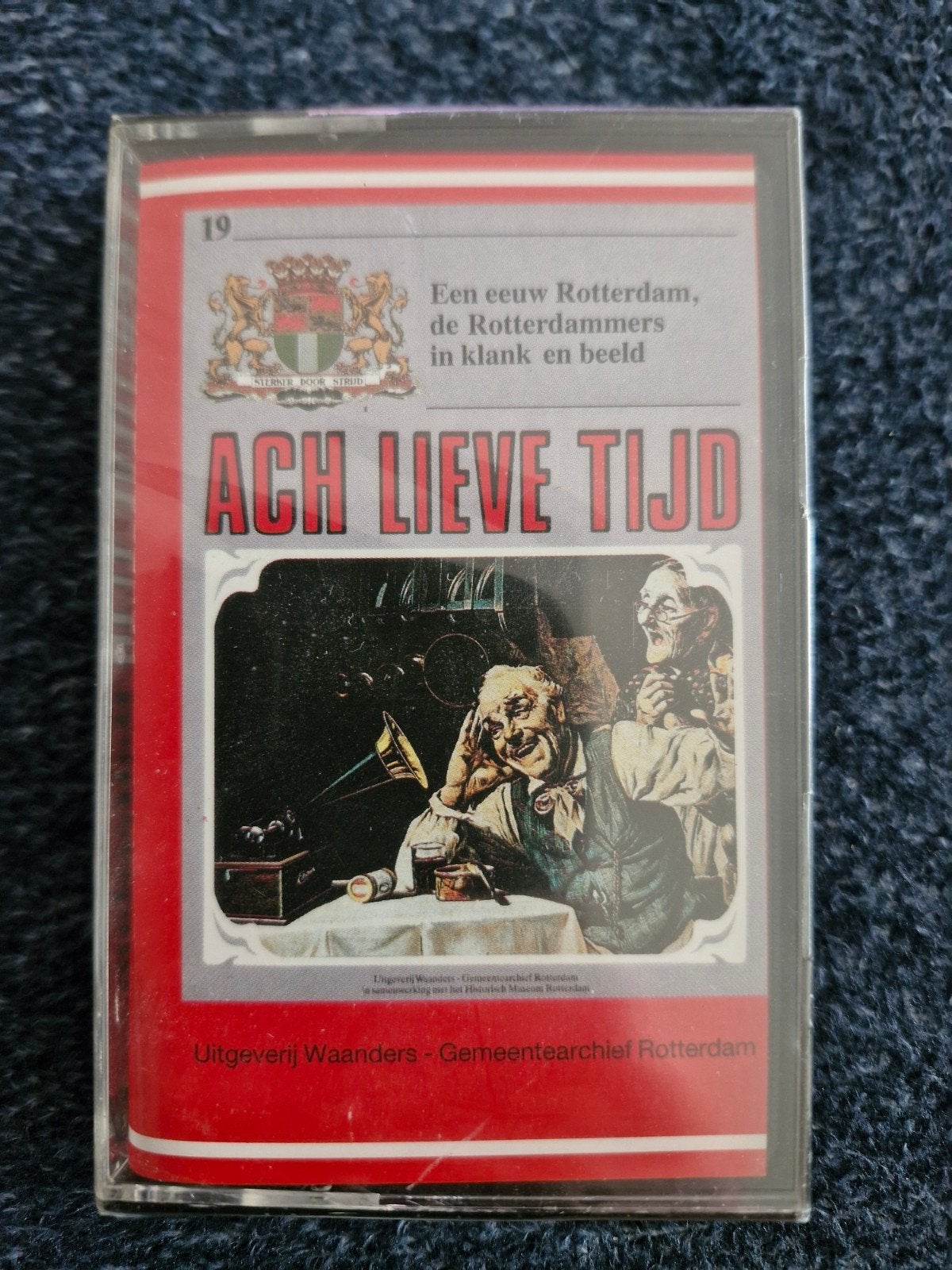 Cassettebandje: Ach Lieve Tijd - Een eeuw Rotterdam, Cd's en Dvd's, Gebruikt, Overige genres, 1 bandje, Ophalen of Verzenden