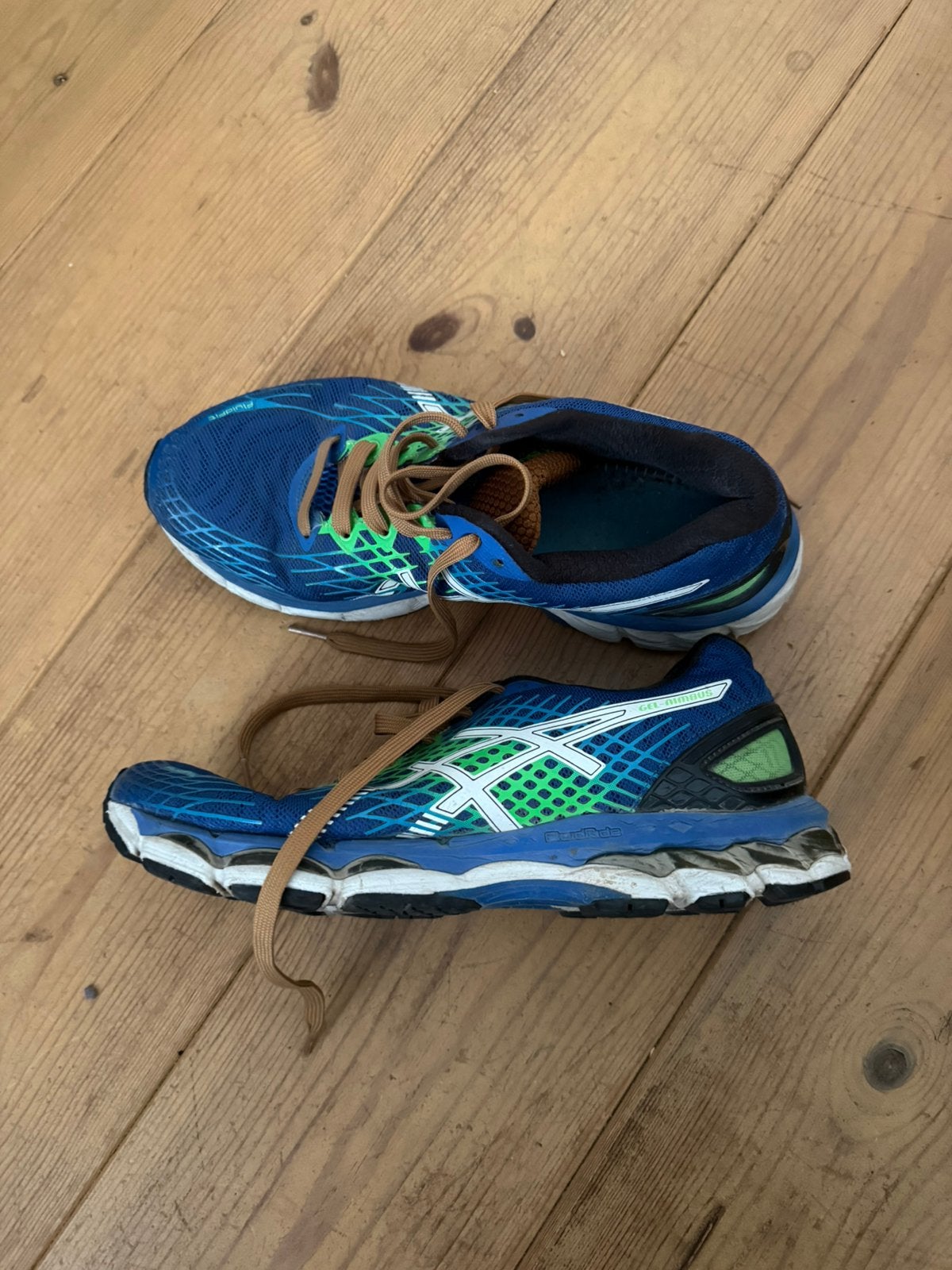 Asics gel Nimbus hardloopschoenen, Gebruikt, Hardloopschoenen, Ophalen of Verzenden, Hardlopen