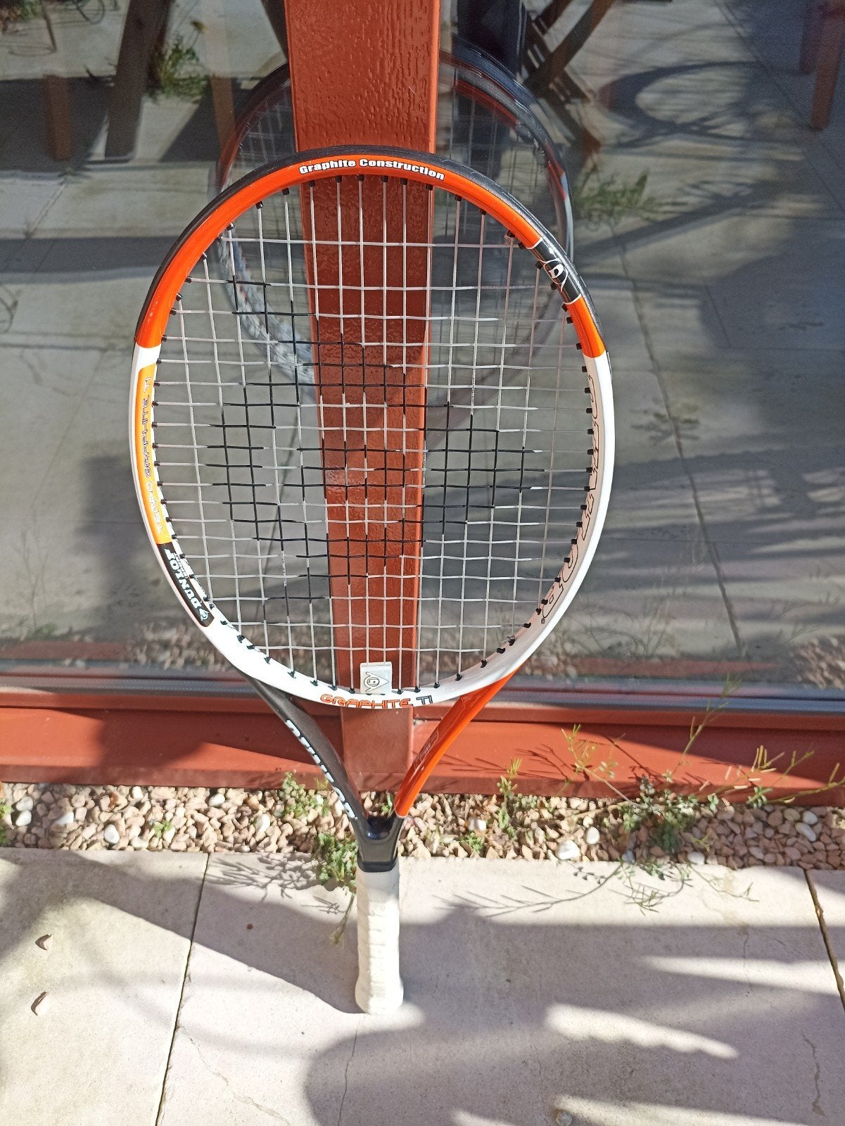 Dunlop Tempo Graphite Ti Tennisracket met hoes, Ophalen, Racket, Dunlop