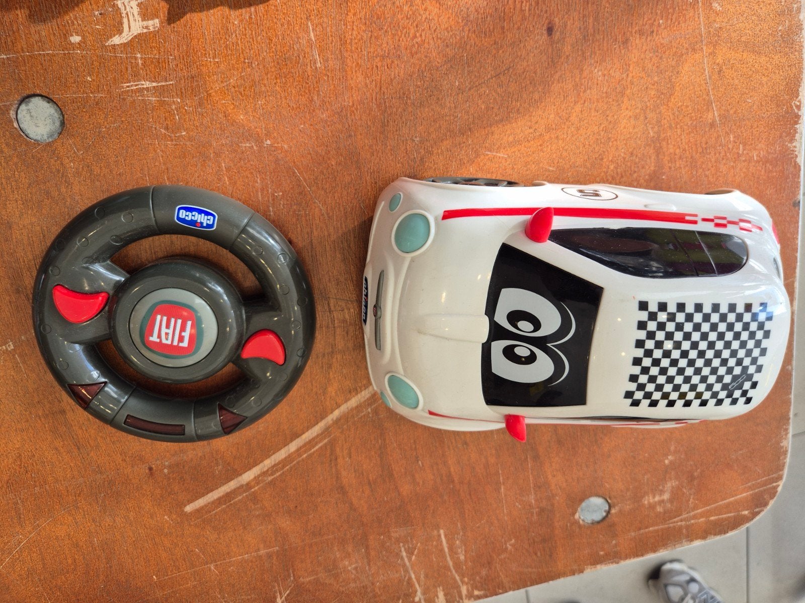 chicco fiat 500 bestuurbare auto, Ophalen of Verzenden, Gebruikt, Afstandsbediening