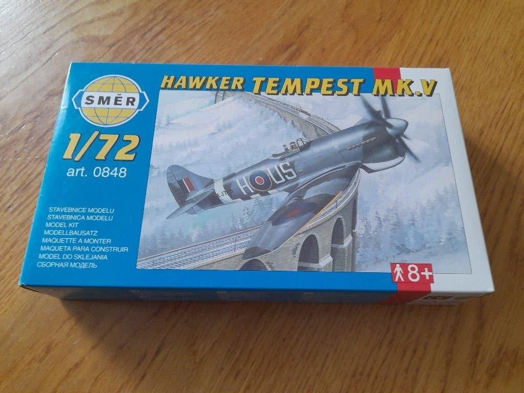 Směr Hawker Tampest Mk.V, Overige merken, Ophalen of Verzenden, Zo goed als nieuw, Groter dan 1:72
