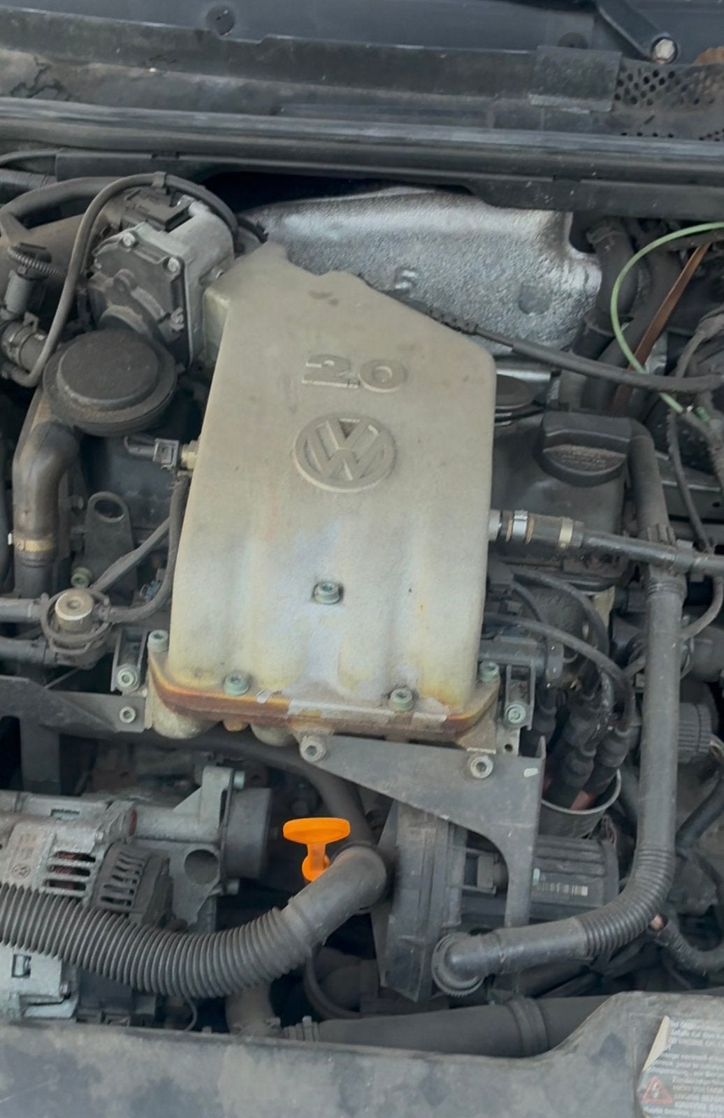 Vw mk3.5 2.0 8v motorblok compleet 167.000 NAP!, Ophalen, Gebruikt, Volkswagen