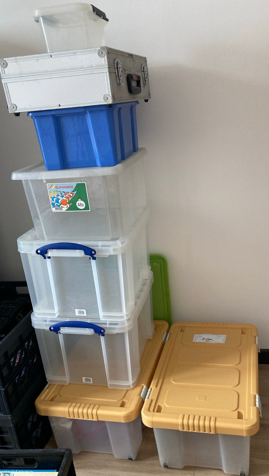 Diverse opbergboxen en koffers - Ideaal voor opslag, 50 tot 100 cm, Ophalen of Verzenden, Zo goed als nieuw, 5 – 50