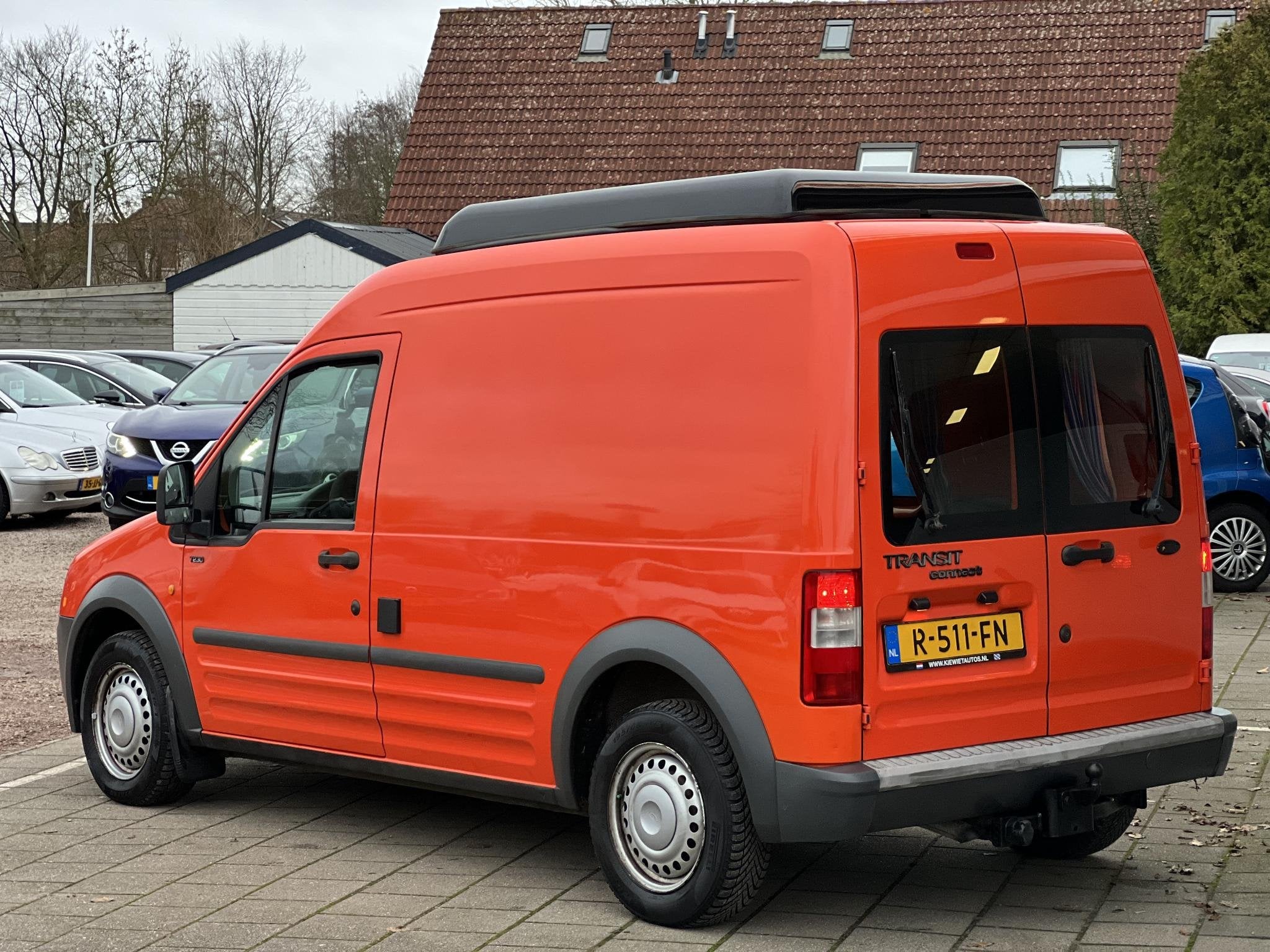 Ford Transit connect t230l 1.8tdci Camper / Zeer netjes / He, Buscamper of Camperbus, Tot en met 2, Bedrijf, Ford
