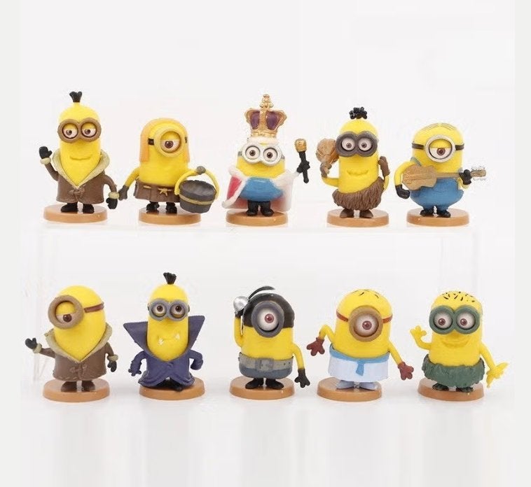 Minions collectors figuren set 10 stuks (6cm), Verzamelen, Ophalen of Verzenden, Nieuw