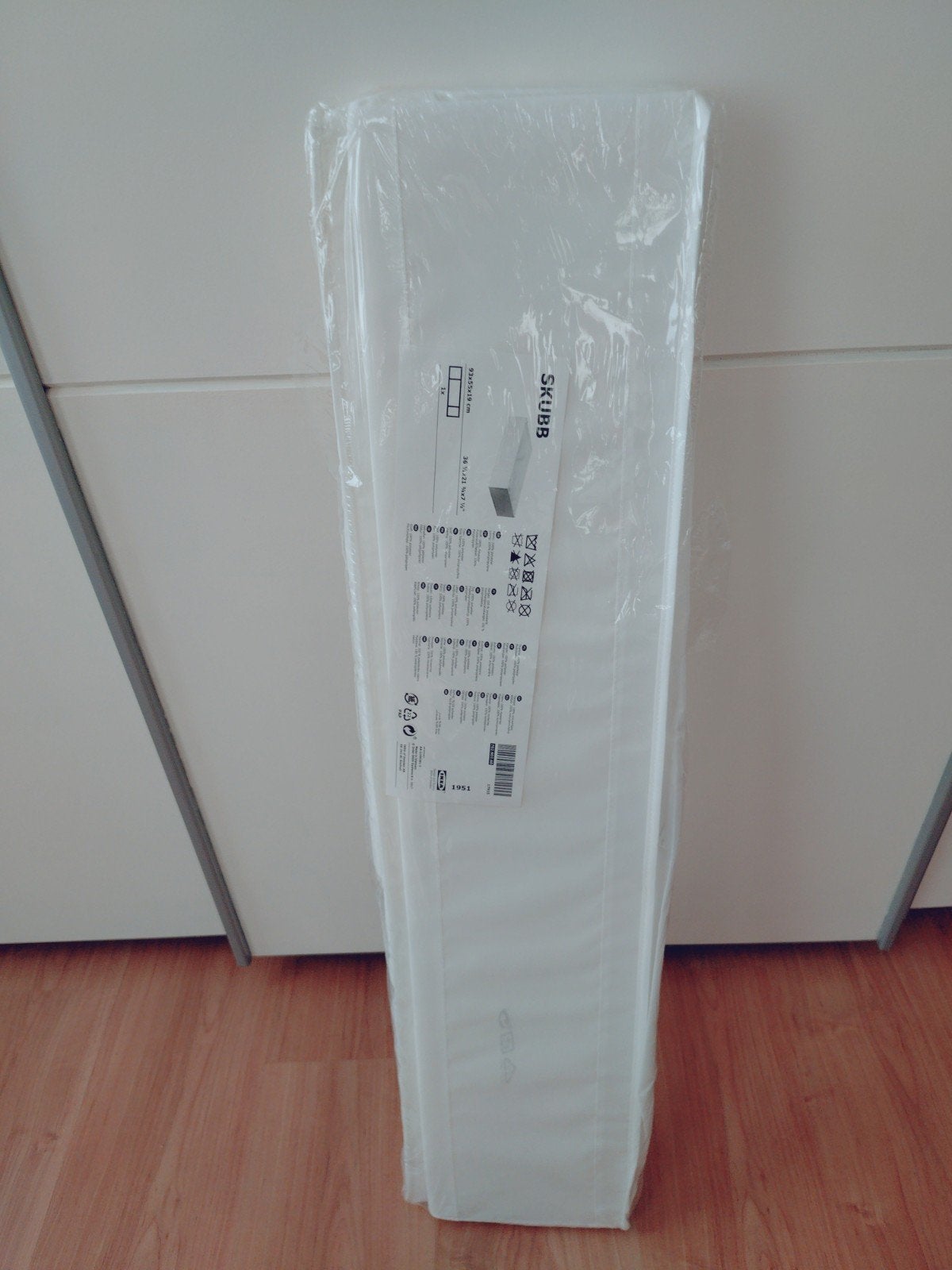 IKEA SKUBB Opberger Wit 90x53x19 cm, Ophalen, Nieuw