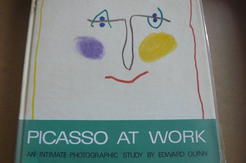 PICASSO AT WORK / Edward Quinn / Roland Penrose / 1965, Ophalen of Verzenden, Gelezen