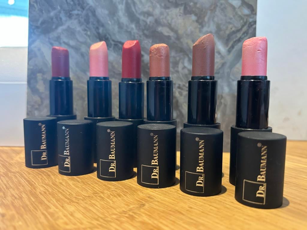 Dr. Baumann Lipsticks - Diverse Kleuren, Sieraden, Tassen en Uiterlijk, Uiterlijk | Cosmetica en Make-up, Zo goed als nieuw, Make-up