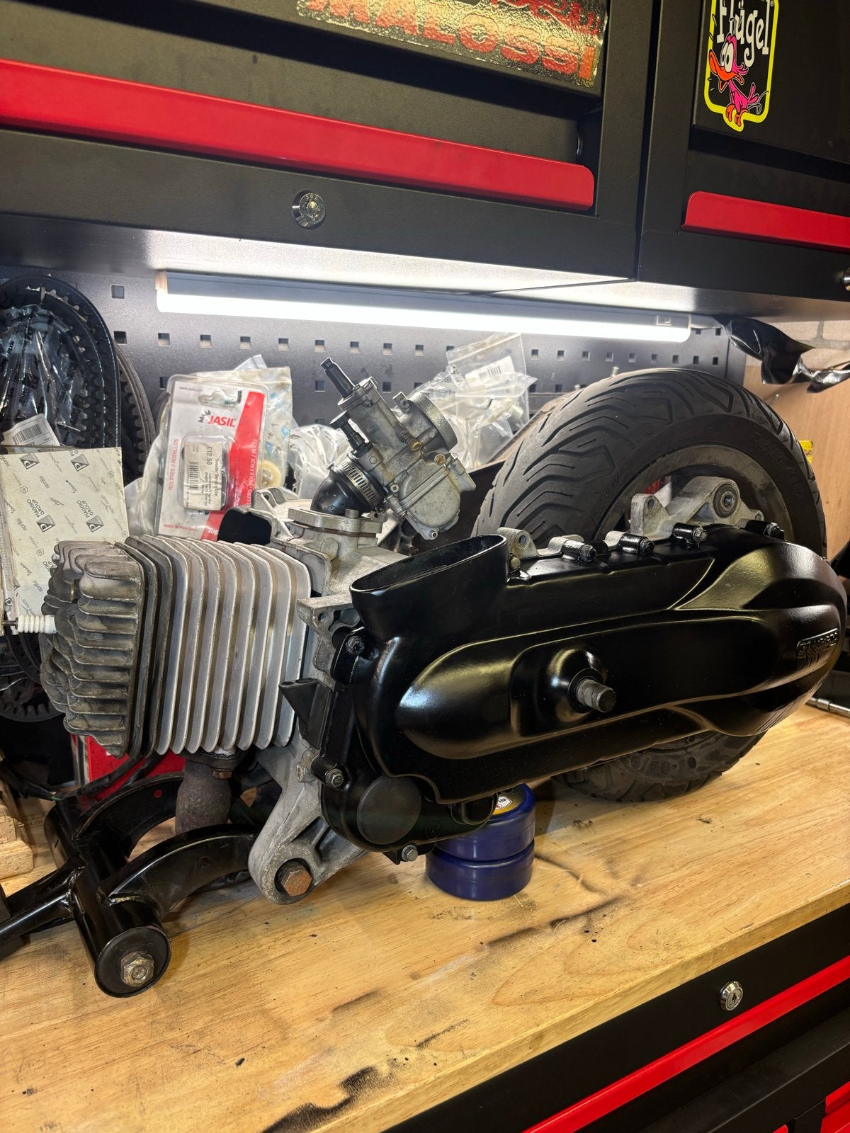 Piaggio SKR 125cc blok, Ophalen, Zo goed als nieuw, Blok