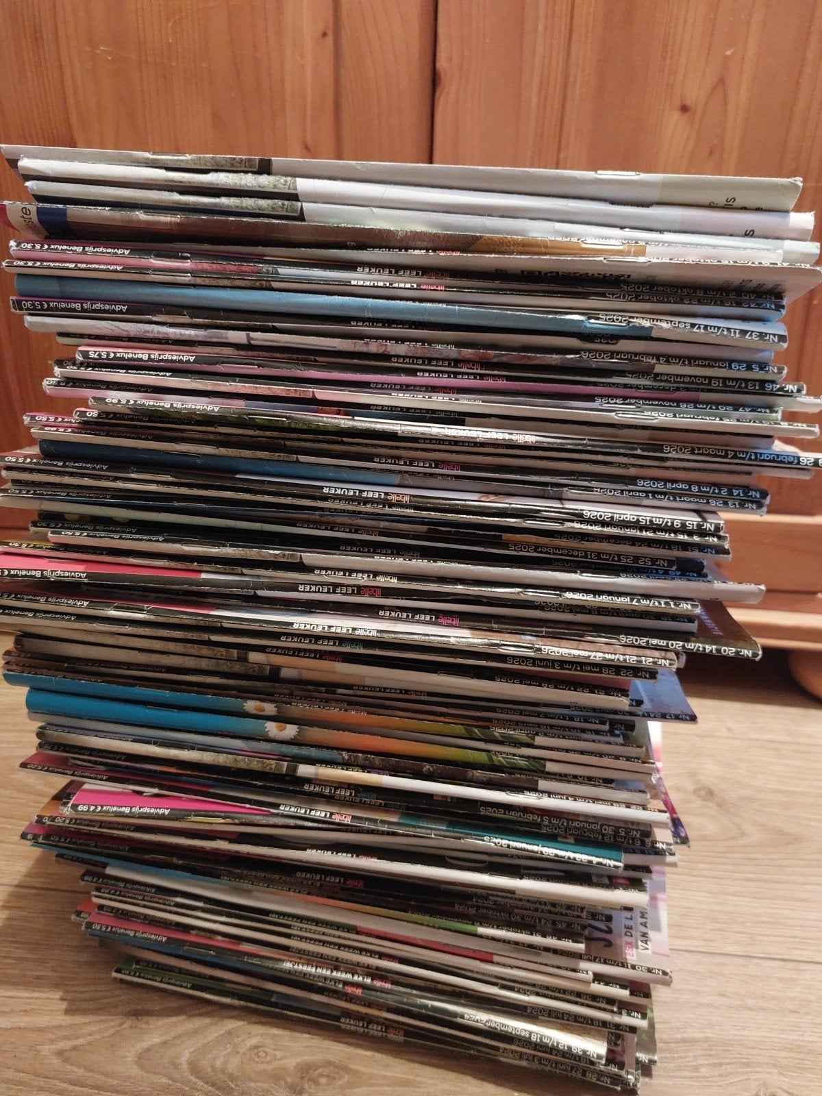 Bijna 100 libelles, Ophalen, Tijdschrift