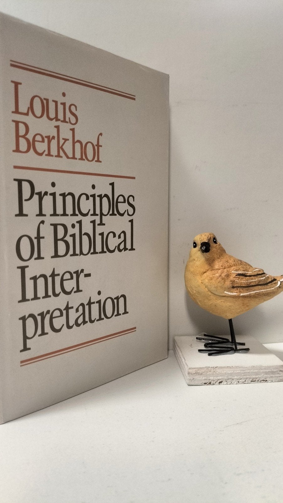 Berkhof, Louis; Principles of Biblical Interpretation, Boeken, Ophalen of Verzenden, Gelezen, Christendom | Protestants