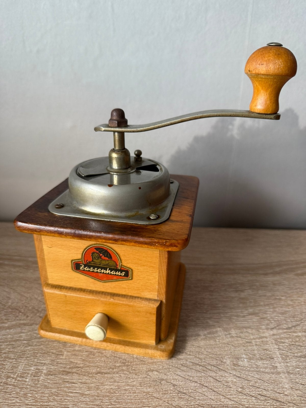 Antieke Zassenhaus Koffiemolen Model 120 Record (Jaren '50), Ophalen of Verzenden