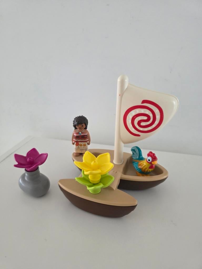 Playmobil junior Vaiana 's Catamaran, Ophalen of Verzenden, Zo goed als nieuw
