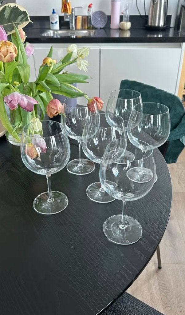 Set van 6 Villeroy & Boch Vivo wijnglazen, Ophalen, Glas of Glazen, Vivo, Modern