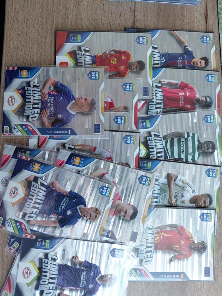 Limited Edition kaarten - Fifa365 2026 zie omschrijving, Verzamelen, Ophalen of Verzenden, Buitenlandse clubs, Poster, Plaatje of Sticker
