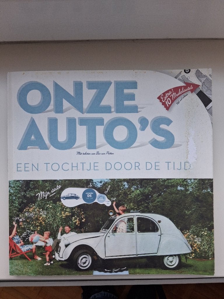 Onze Auto's - nostalgisch autoboek, Gelezen, Algemeen, Verzenden, Bas van Putten