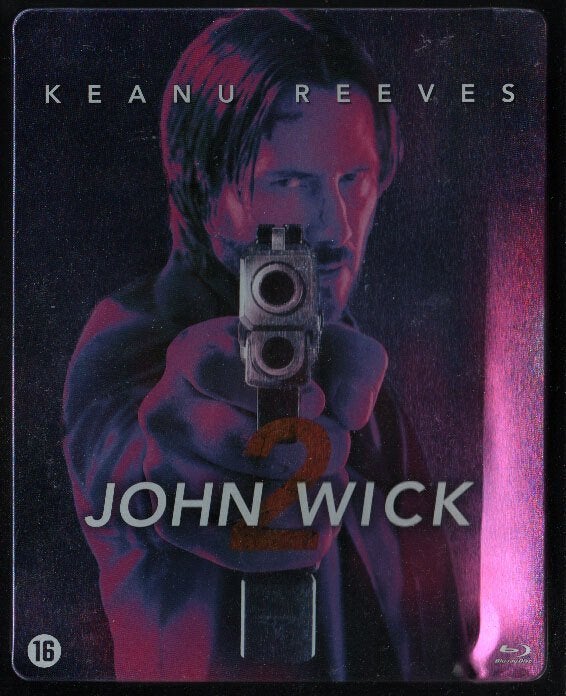 John Wick 2, STEELBOOK. Blu-ray. LEES!, Cd's en Dvd's, Vanaf 16 jaar, Nederlands, Film, Ophalen of Verzenden