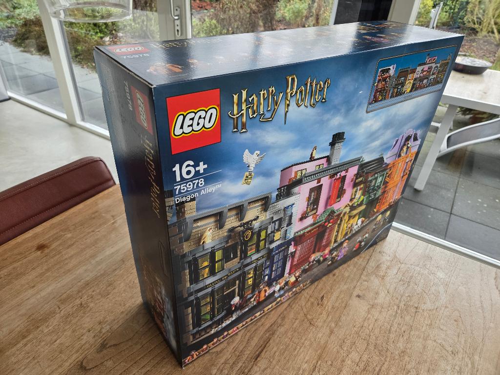 Lego 75978 Harry Potter Diagon Alley, Ophalen, Lego, Complete set, Ongeopend/sealed