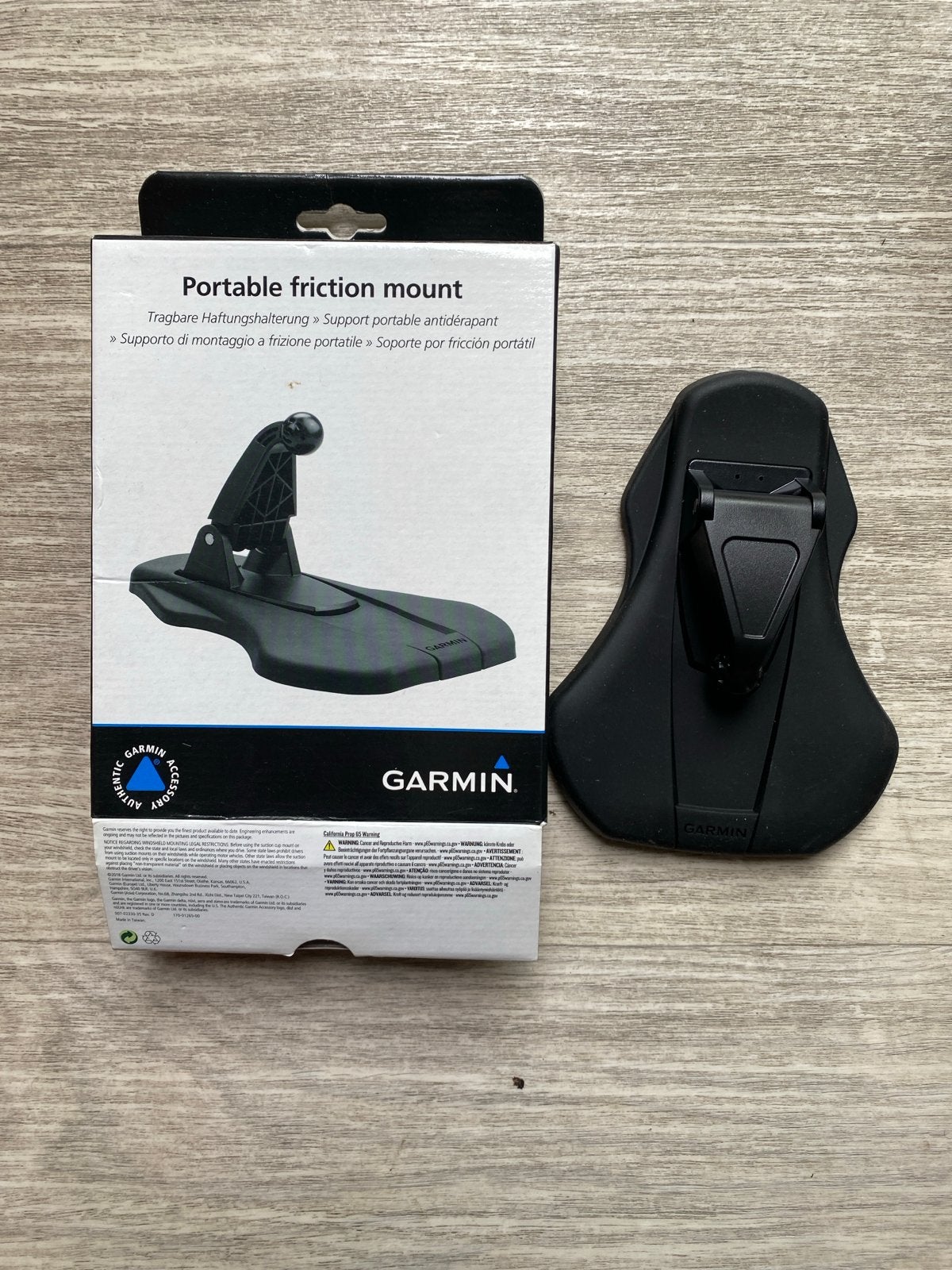 Garmin Portable Friction Mount - Dashboardhouder, Auto diversen, Ophalen of Verzenden, Zo goed als nieuw