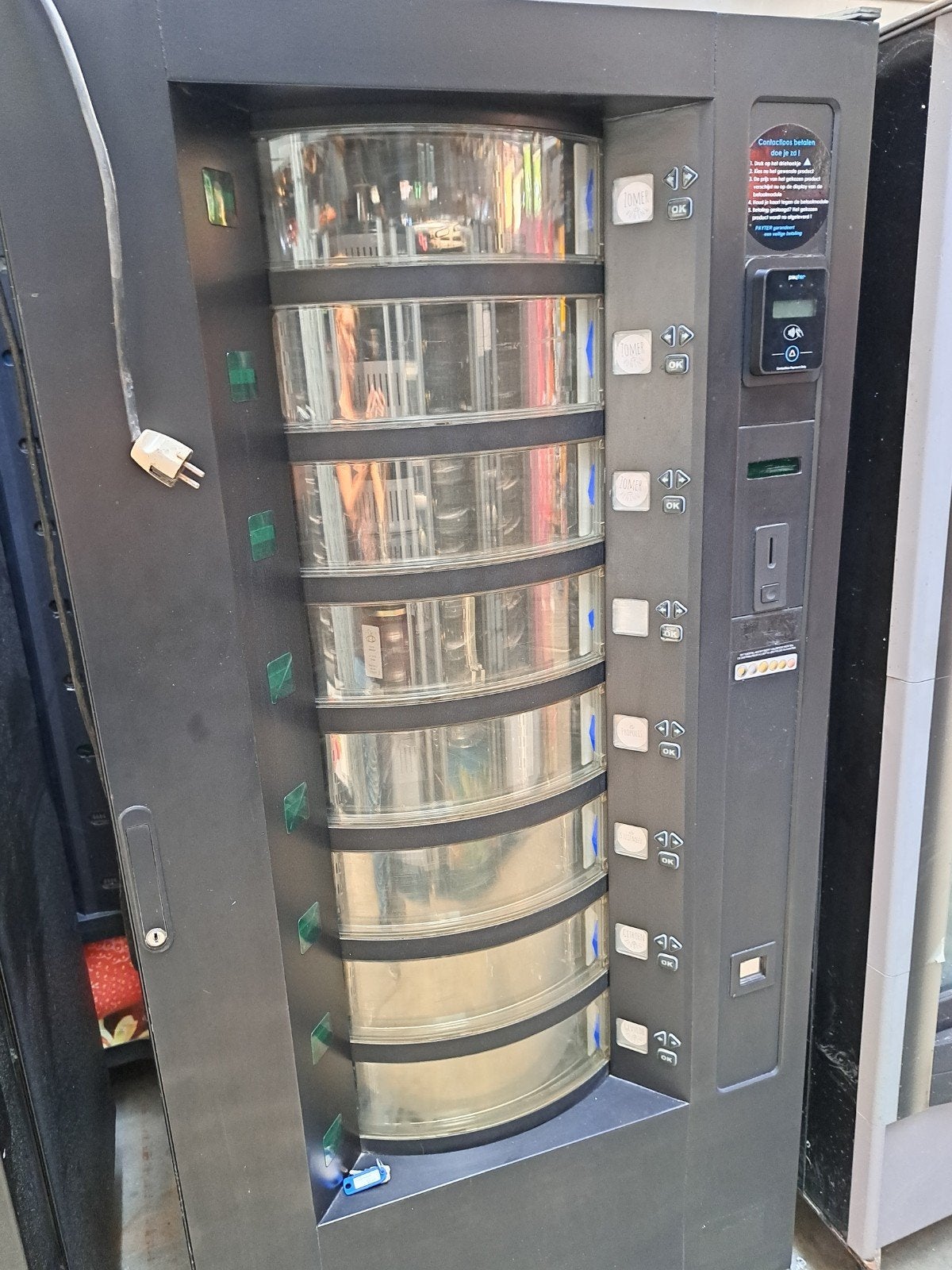 eier / kaas automaat gekoeld met pin module, Verzamelen, Automaten | Overige, Ophalen