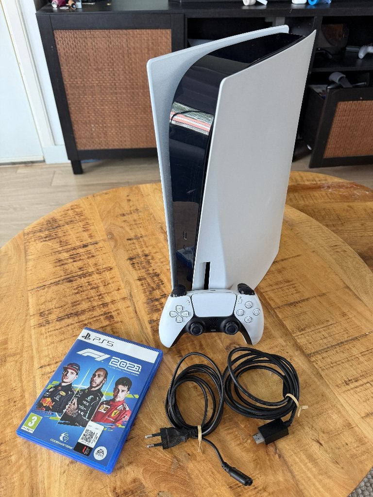 Playstation 5 1 TB opslag, Spelcomputers en Games, Spelcomputers | Sony PlayStation 5, Ophalen, Gebruikt, Playstation 5
