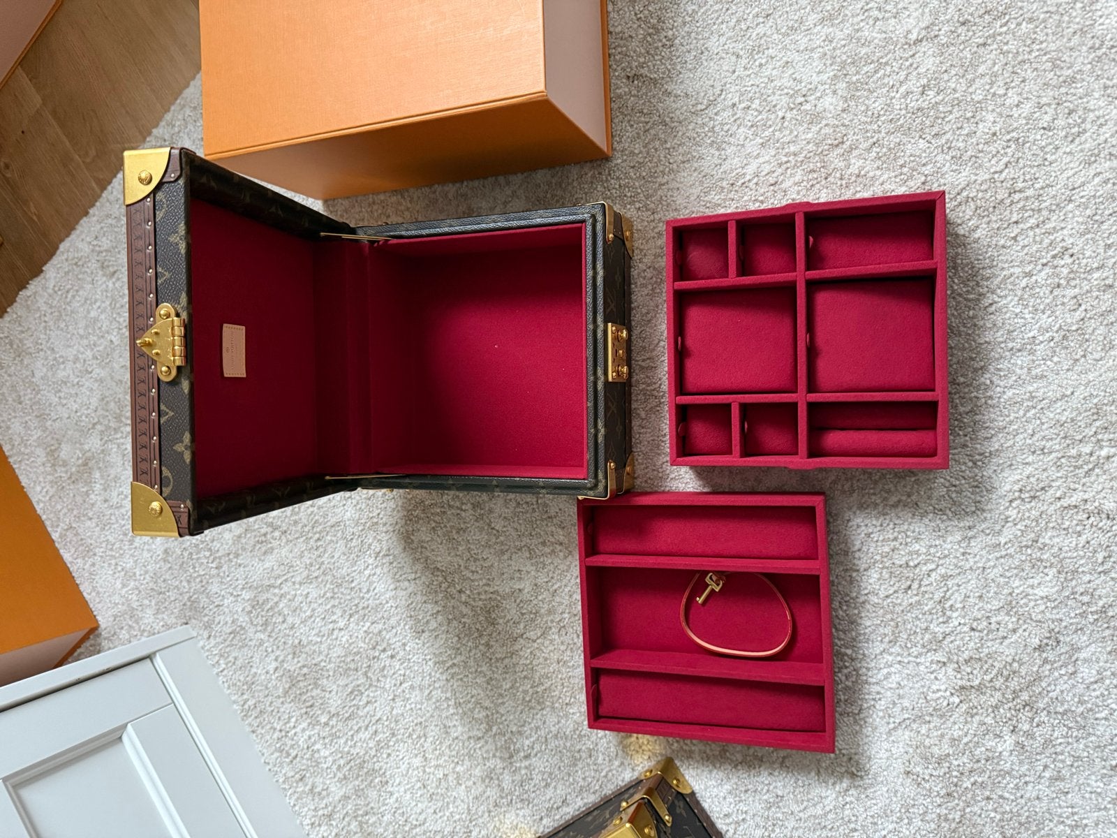 Louis Vuitton Coffret Joaillerie - Nieuw, Hard kunststof, Slot, Minder dan 50 cm, Ophalen of Verzenden